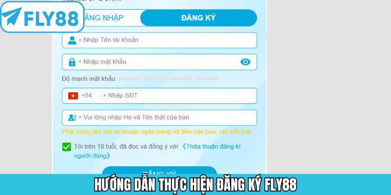 Từng bước mở tài khoản cược nhanh gọn