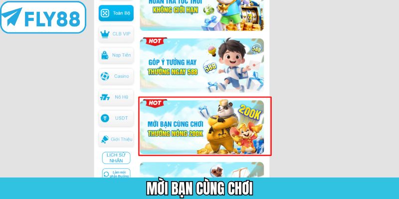Mời Bạn Cùng Chơi – Ưu Đãi Hấp Dẫn Khi Giới Thiệu Người Mới