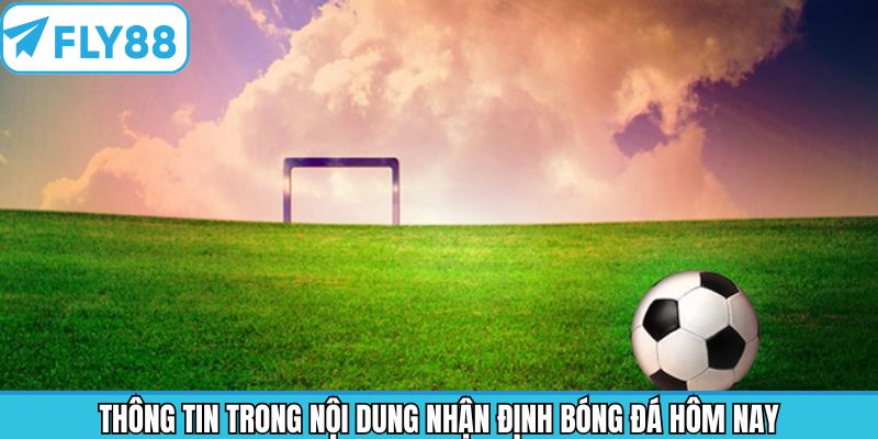 Nhận định bóng đá hôm nay về đội hình và chấn thương