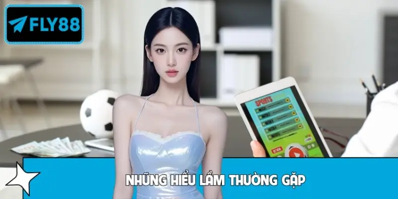Những hiểu lầm thường gặp khi xem kèo cược FLY88