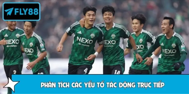 Phân tích các yếu tố tác động trực tiếp đến phong độ đội bóng