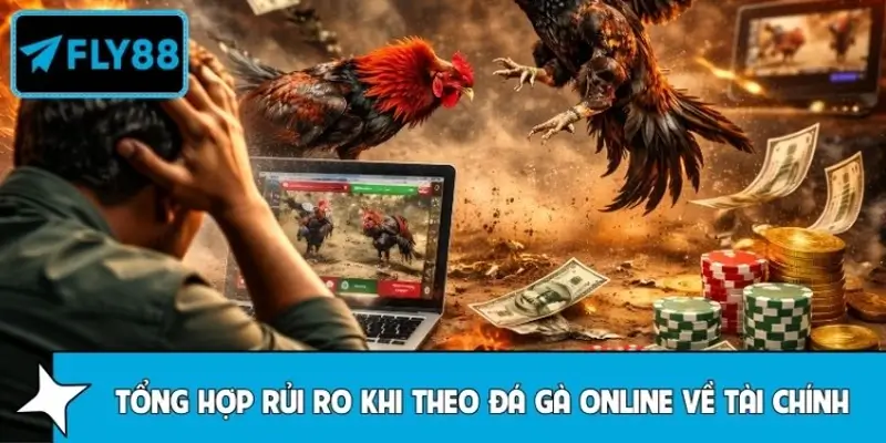 Rủi ro tài chính và nguy cơ thua lỗ khi theo đá gà online