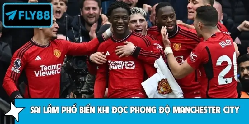 Sai lầm phổ biến khi đọc phong độ Manchester City