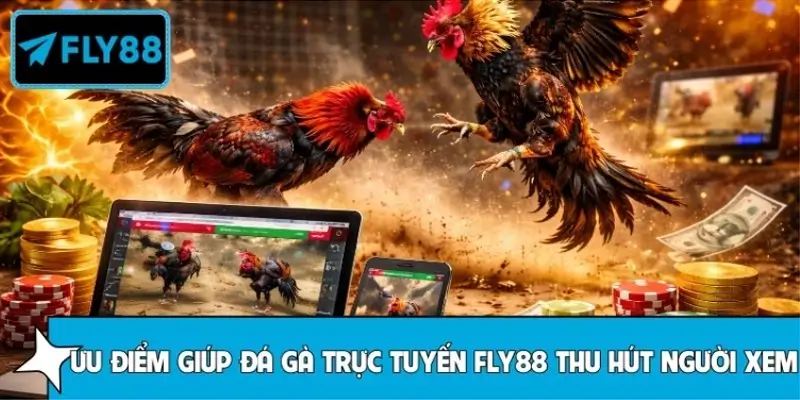 Vì sao đá gà trực tuyến FLY88 thu hút người xem đều đặn?