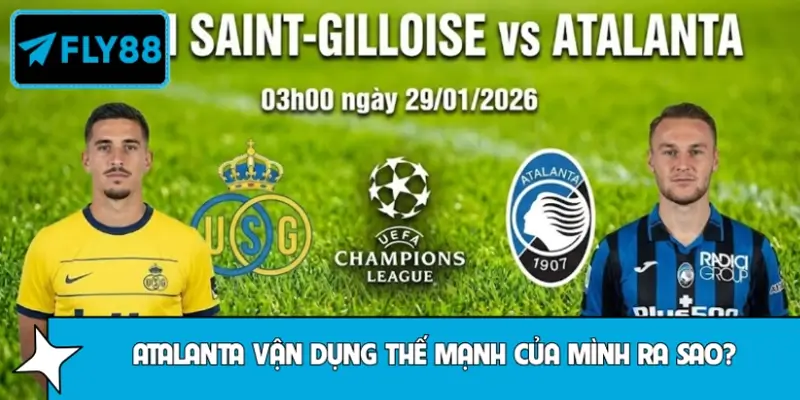 Điểm mạnh trong lối chơi giàu thể lực của Atalanta